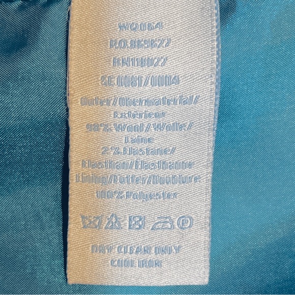 Looks Old But I Can’t Prove It. Boden Wool Dress Lined with a sensual blue UK 12 - Picture 15 of 16